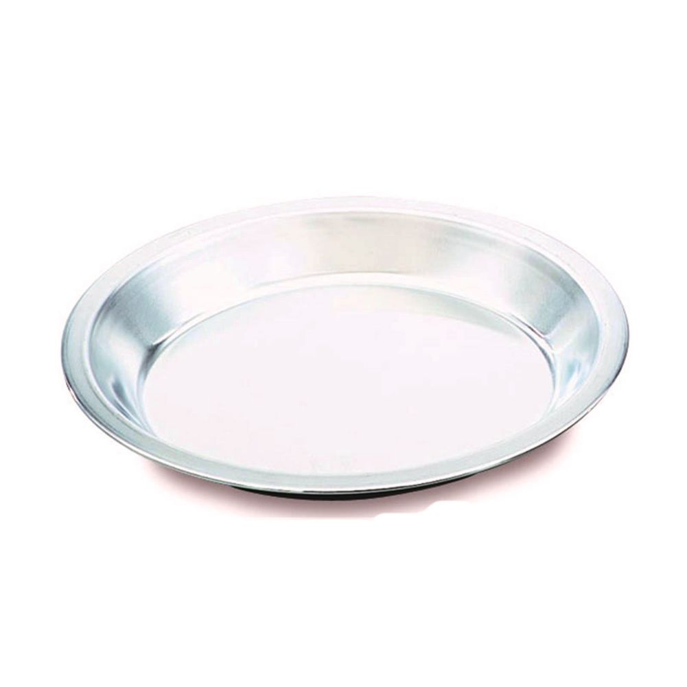 Wear-Ever Anodized 9" Natural Finish Aluminum Pie Pan