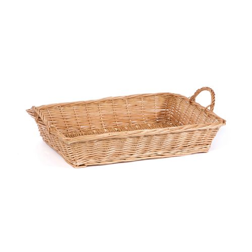 Willow Specialties 20-1/2" x 14" Willow Tray With Handles