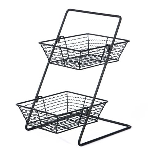 Willow Specialties 10" x 10" x 16" 2-Tier Display Stand
