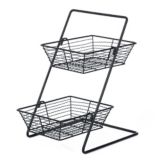 Willow Specialties 10" x 10" x 16" 2-Tier Display Stand