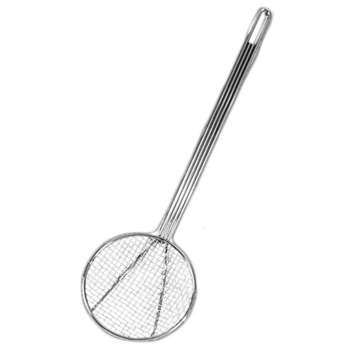 American Metalcraft Square Coarse Mesh Tinned 6" Skimmer