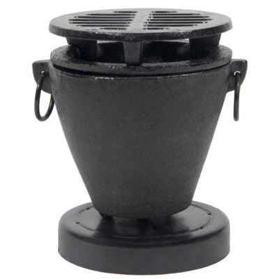 Town Food Service 3.5"x4.75" Black Hibachi