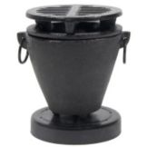 Town Food Service 3.5"x4.75" Black Hibachi