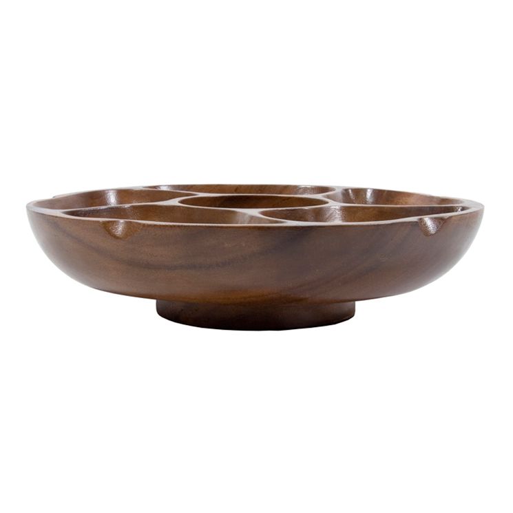Town Food Service 6-Compartment Pu-Pu Platter