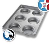 Chicago Metallic Bakeware #1006 4" Bun and Roll Pan