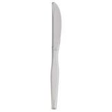 Georgia Pacific Dixie&reg; Clear Heavy Weight Plastic Knife