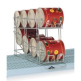Metro&reg; MetroMax Q&reg; Taupe Epoxy Wire Can Rack System