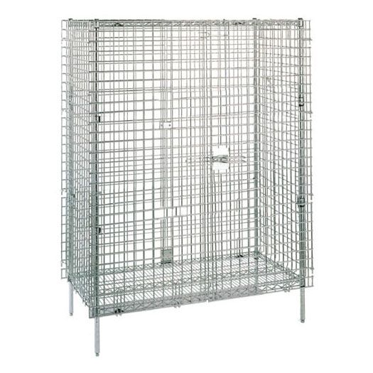 Metro&reg; Super Erecta&reg; 50"L Stationary Chrome Security Unit