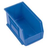 Metro&reg; Super Erecta&reg; Blue 10-7/8 x 5-1/2" Stacking Bi