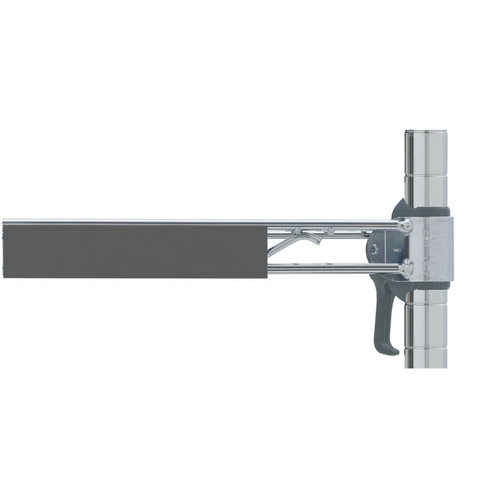 Metro&reg; Gray 6" Shelf Marker f/ Super Erecta&reg; Shelves