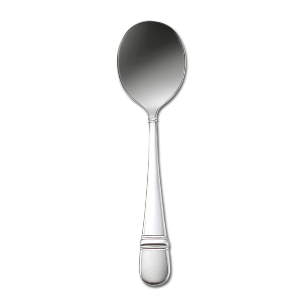 Oneida Europa Astragal S/S Round Bowl Soup Spoon