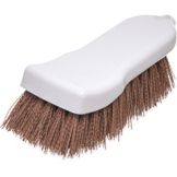 Polyester Hand Scrub Brush, Tan, 6"