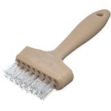 Carlisle Waffle Iron Brush w/ Teflon Bristles, 3"