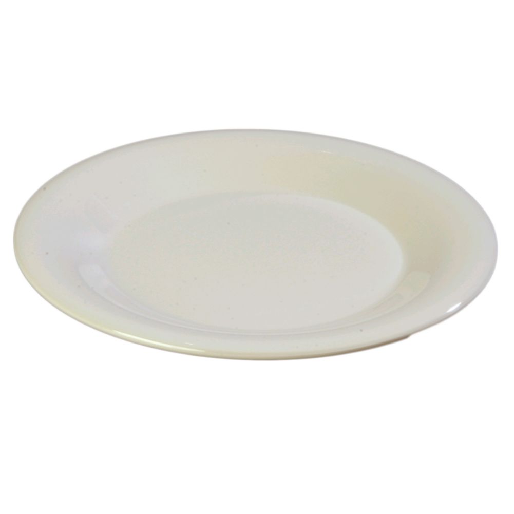 Carlisle&reg; Durus&reg; 9-3/16" Bone Wide Rim Dinner Plate