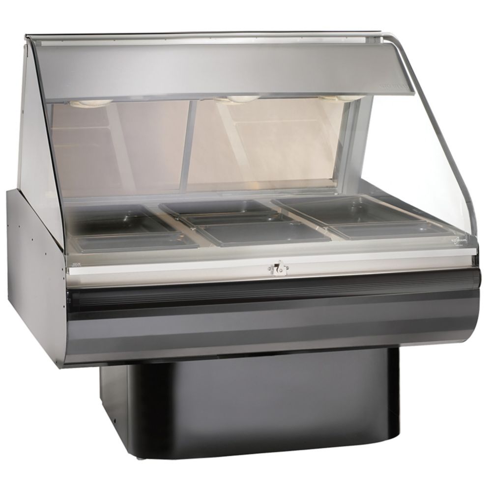 Alto-Shaam&reg; Full Service Hot Deli Display w/ Pedestal Base