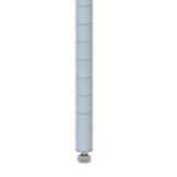 Super Erecta SiteSelect Post w/ Adjustable Leveling Bolt, White, 7.5 H