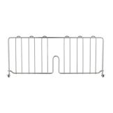 Metro&reg; Super Erecta&reg; Chrome 21" x 8"H Shelf Divider