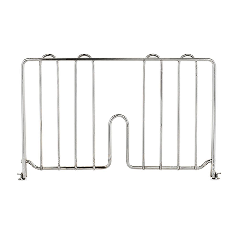 Metro&reg; Super Erecta&reg; Chrome 14" x 8"H Shelf Divider