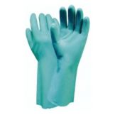 Wells Lamont Large Green Unsupported Nitrile Gloves, 13"