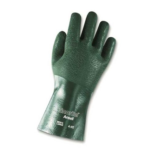 Ansell Snorkle&reg; Size 10 Green PVC Glove