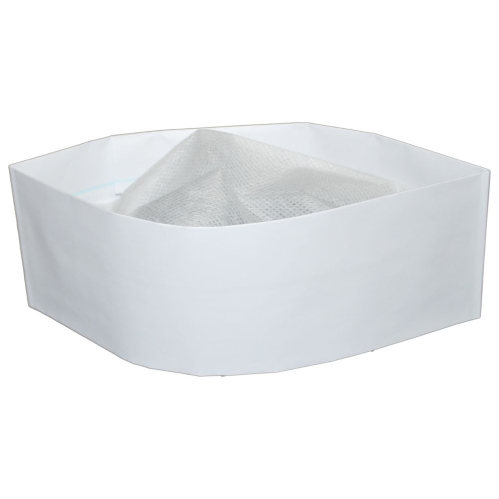 Cellucap&reg; White Overseas Low Profile Mesh Cap