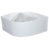 Cellucap&reg; White Overseas Low Profile Mesh Cap