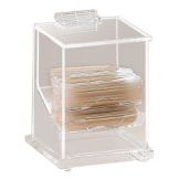 Cal-Mil&reg; Clear Toothpick Dispenser for Wrapped Toothpicks