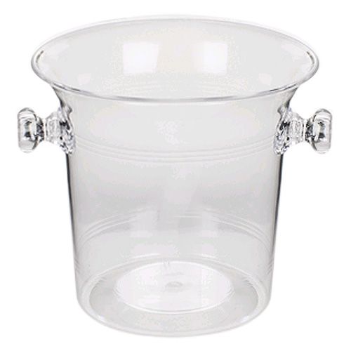 Cal-Mil&reg; Clear Small Ice Bucket with Handles