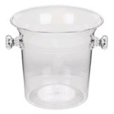 Cal-Mil&reg; Clear Small Ice Bucket with Handles