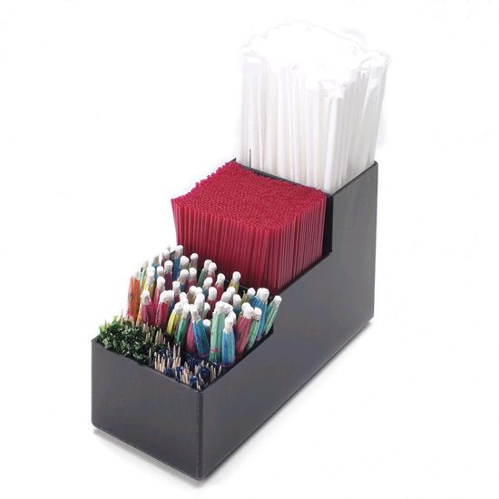 Cal-Mil&reg; 5 Section black Organizer