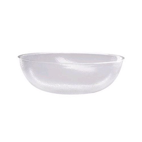 Cal-Mil&reg; Clear 7 Qt. Pebbled Salad Bowl