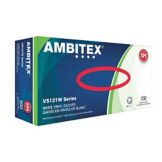 Tradex Ambitex&reg; Small Powdered All Purpose Synthetic Vinyl Gloves