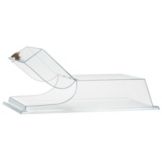 Cal-Mil&reg; Clear Standard Cover w/ End Door for Chafers and Trays