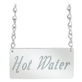 Cal-Mil&reg; Silver "HOT WATER" Chain for Urn