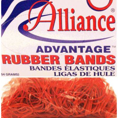 Alliance Rubber Advantage&trade; 1 Lb. Box Red Rubber Bands