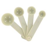 Fox Run 4 Piece Plastic Measuring Spoon Set