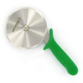 Dexter Russell Sani-Safe&reg; Green Handle 5" Pizza Cutter