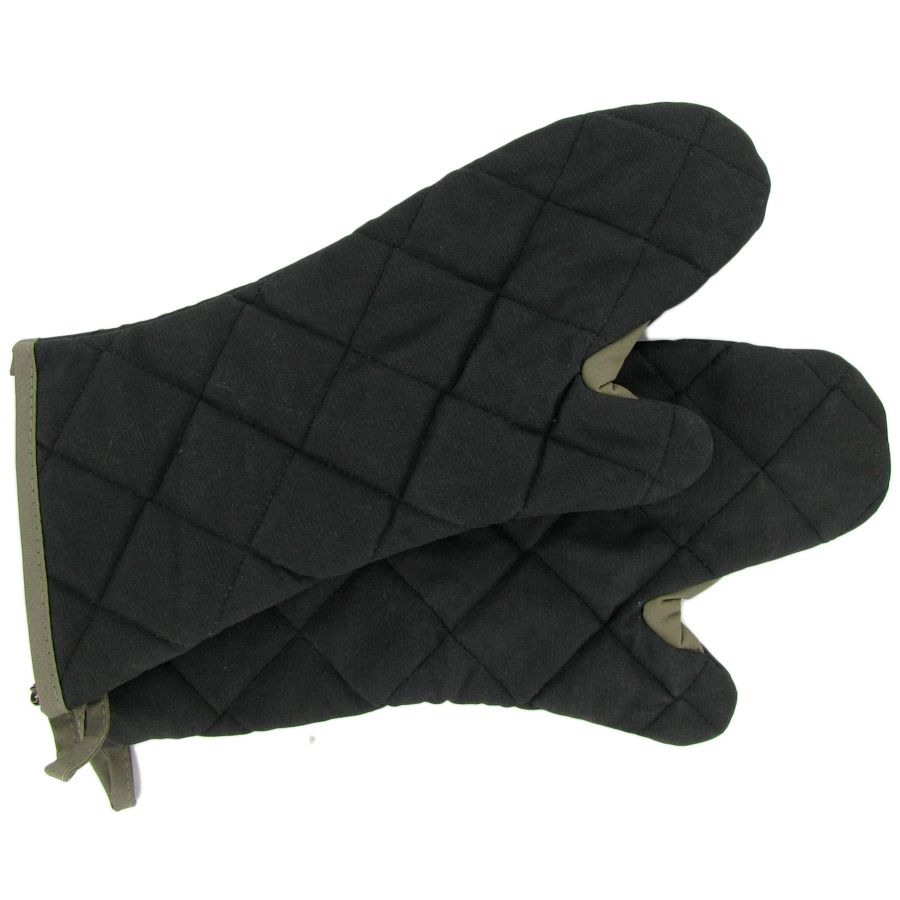 Arden Benhar duraSERV&reg; Black Elbow-Length 17" Oven Mitt