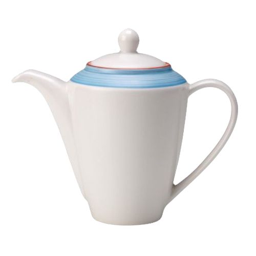 Steelite Simplicity Rio Blue Madison Coffee Pot Lid