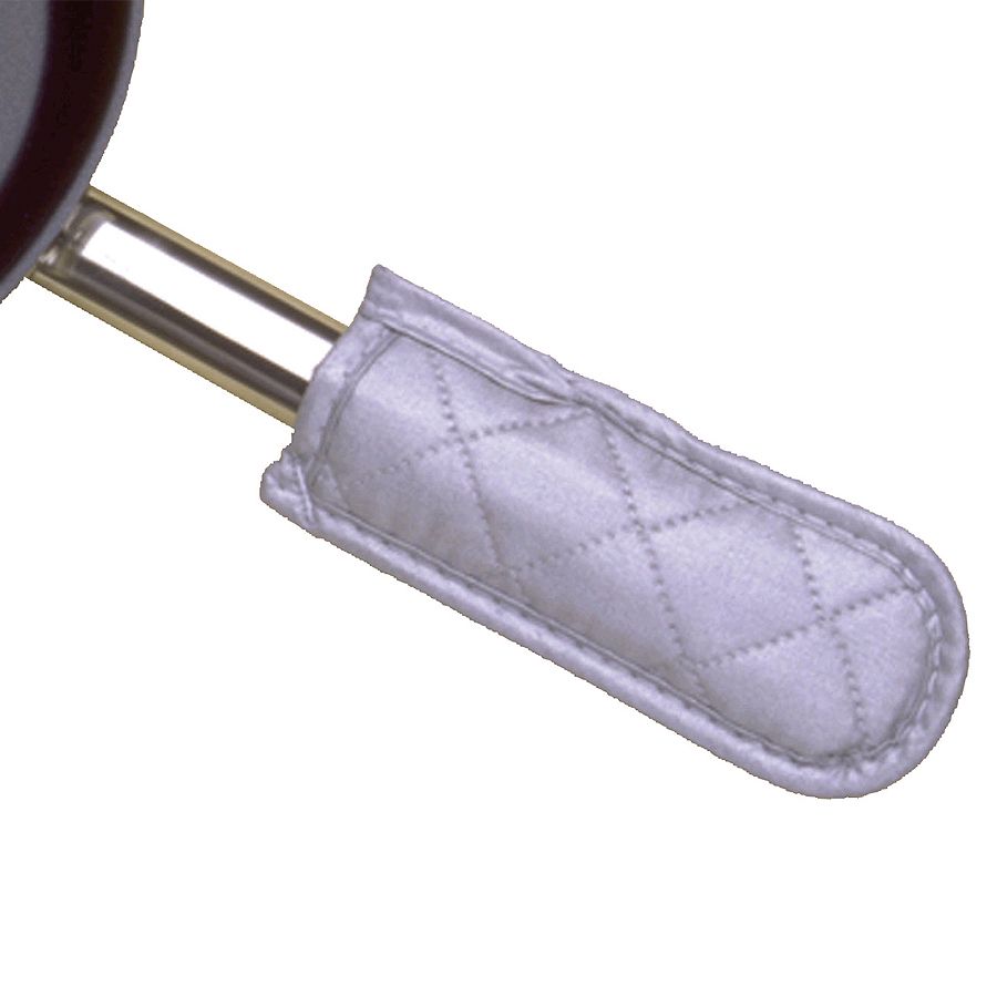 Arden Benhar Silver Silicone Nonstick 6" Skillet Handle Holder