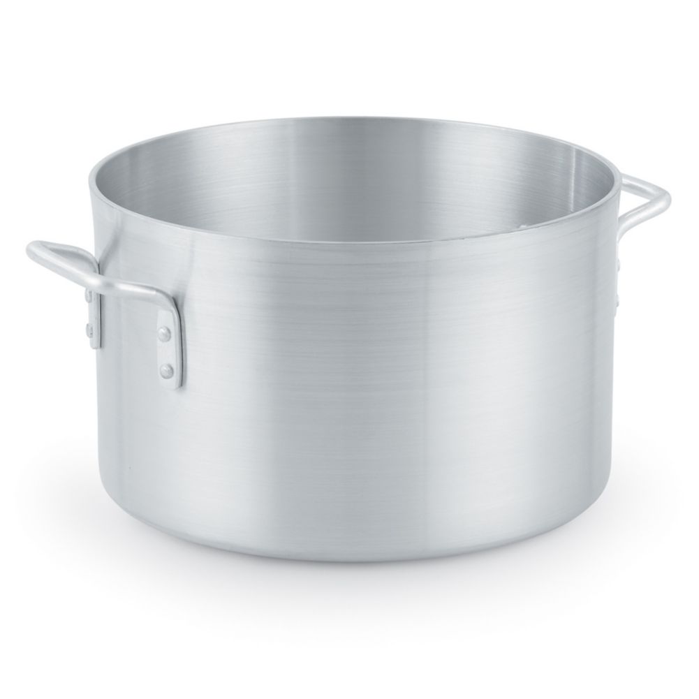 Arkadia&trade; Nat. Finish 20 Qt. Aluminum Sauce Pot