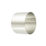 Allied Metal 4" x 3" Stainless Steel Cake Ring