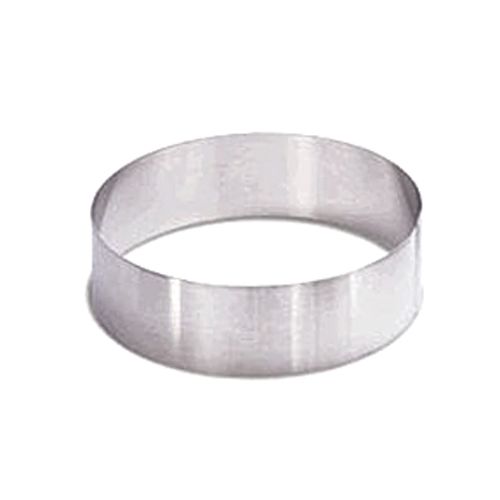 Allied Metal 6" x 3" Stainless Steel Cake Ring