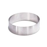 Allied Metal 6" x 3" Stainless Steel Cake Ring