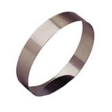 Allied Metal 10" x 3" Stainless Steel Cake Ring