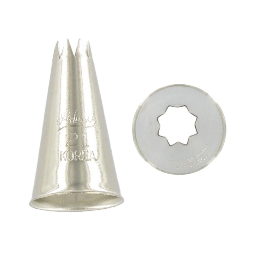 Ateco Decorating Plain Round Pastry Tube #21