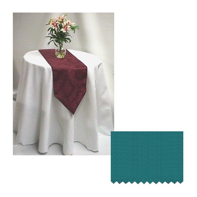 Polyester Jade Tablecloth, 72" x 120"