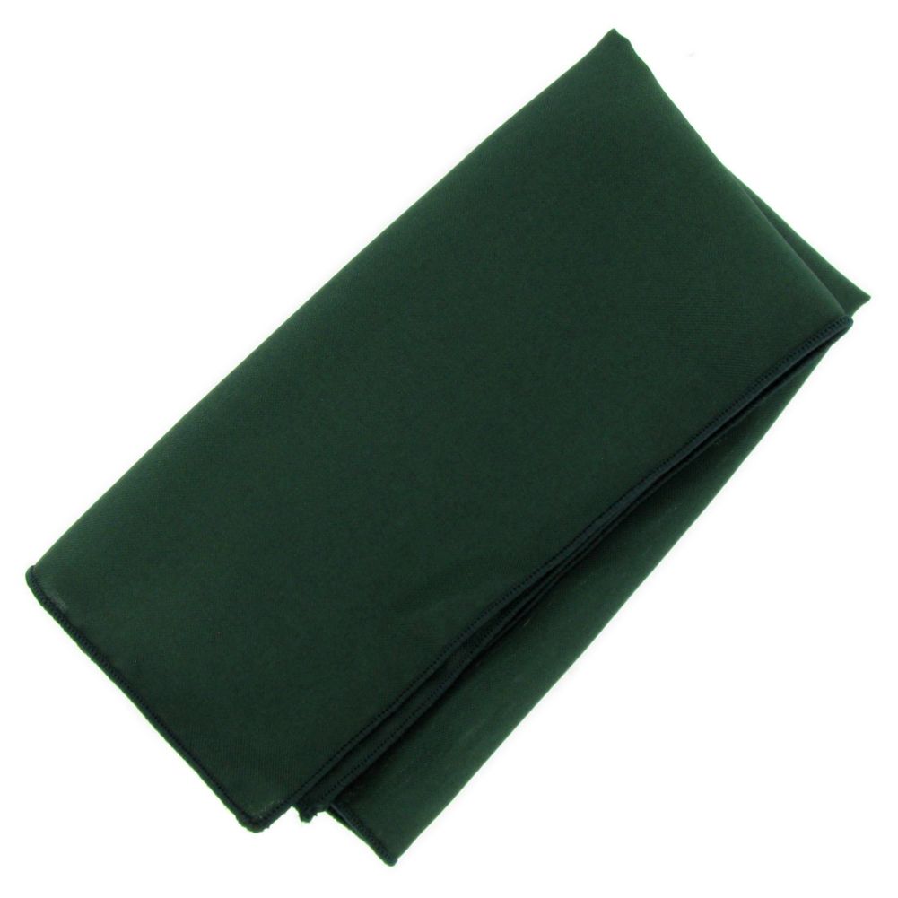 Polyester Forest Green Napkin, 17" x 17"