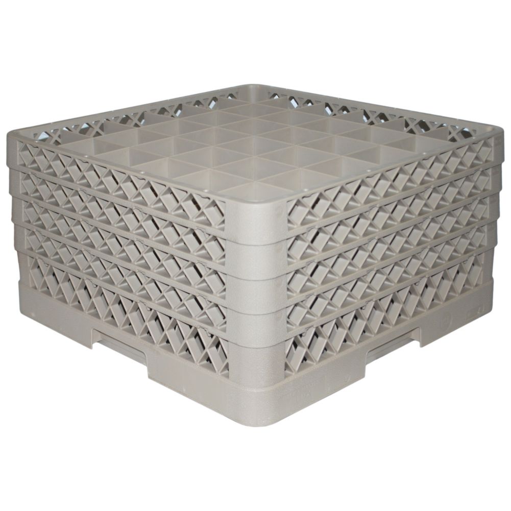 Traex&reg; 36 Compartment 4 Extender Beige Glass Rack