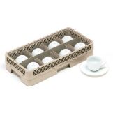 Traex Half-Size 8 Compartment Glass Rack w/ Extender